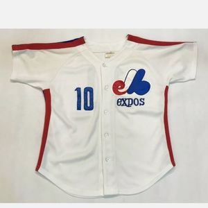 Andrew Dawson Expos Size Kids L Jersey